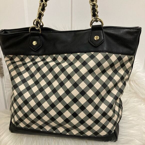 Betsey Johnson Betseyville Check Mate Bag - Picture 4 of 14